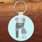 Porte-clés Embrasser classique (Recto)