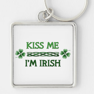 Porte-clés Embrassez-moi, je suis irlandais