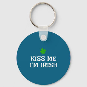 Porte-clés Embrassez-moi, je suis Irlandais St. Patrick's Day