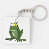 Porte-clés Embrassez-moi que je suis un prince porte - clé de (Dos)