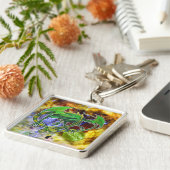 Porte-clés Emerald Cosmic Dragon (Côté)