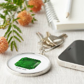 Porte-clés Emerald Green (Côté)