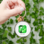 Porte-clés Emerald, vert vif (Main)