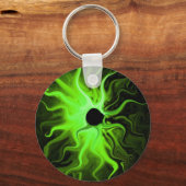 Porte-clés Émeraude anneau de porte - clé de feu (Recto)
