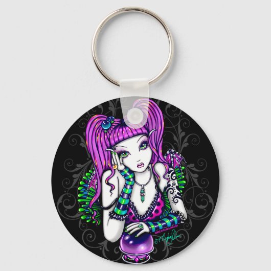 Porte-clés Emily Crystal Ball Rainbow Fairy Porte - clé (Recto)