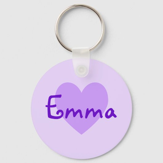 Porte-clés Emma en violet (Recto)