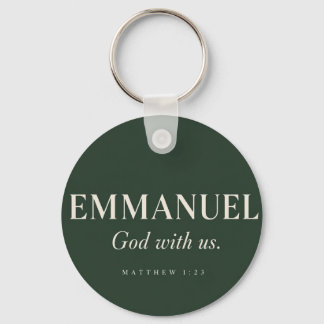 Porte-clés EMMANUEL | Matthieu 1:23 | Noël