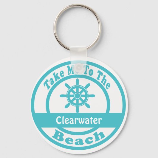 Porte-clés Emmène-Moi À Clearwater Beach (Recto)