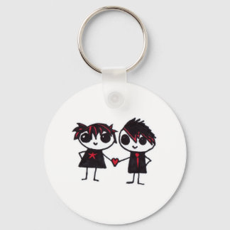 Porte-clés Emo amoureux