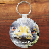Porte-clés Emo ! pas Emu ! (Recto)
