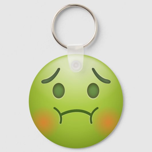 Porte-clés Émographie verte (Recto)
