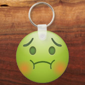 Porte-clés Émographie verte (Recto)