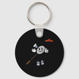 Porte-clés Emoji Badminton Sports Pouce en l'air