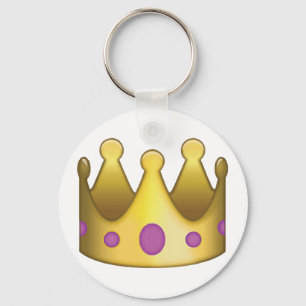 Porte-clés Emoji de couronne