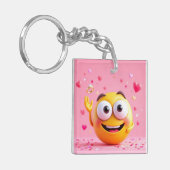 Porte-clés Émoji Engagé (Devant gauche)
