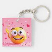 Porte-clés Émoji Engagé (Dos)