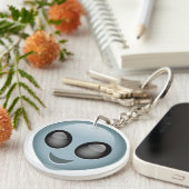 Porte-clés Emoji étranger extraterrestre (Devant droit)