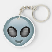 Porte-clés Emoji étranger extraterrestre (Dos)