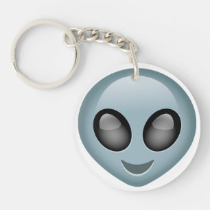 Porte-clés Emoji étranger extraterrestre