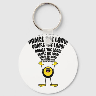 Porte-clés Emoji Louange au Seigneur
