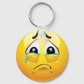 Porte-clés Émoji triste (Recto)