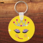 Porte-clés Émoticon princier (Recto)