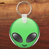 Porte-clés émoticône alien (Recto)