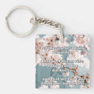 Porte-clés Empath Shine Positive Encouragement Citation