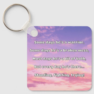 Porte-clés Empath Strength Positive Citation Encouragement