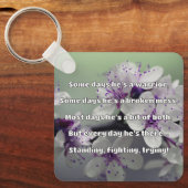 Porte-clés Empath Strength Positive Citation Encouragement (Recto)
