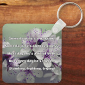 Porte-clés Empath Strength Positive Citation Encouragement (Verso)