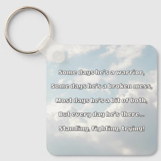 Porte-clés Empath Strength Positive Citation Encouragement