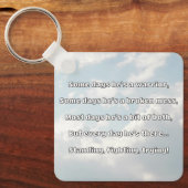 Porte-clés Empath Strength Positive Citation Encouragement (Recto)
