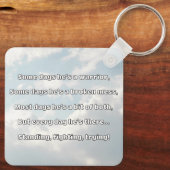 Porte-clés Empath Strength Positive Citation Encouragement (Verso)