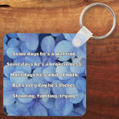Porte-clés Empath Strength Positive Citation Encouragement (Verso)