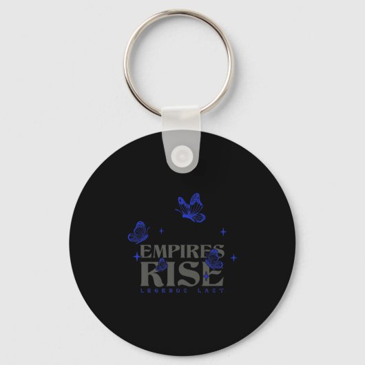 Porte-clés Empires Rise Legend Dernier modèle papillon Q (Recto)