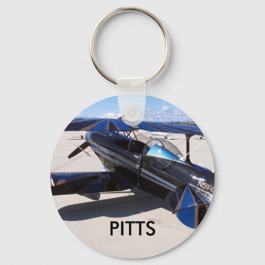 Porte-clés Emplacement bleu spécial, PITTS (Recto)