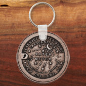 Porte-clés Emplacement du compteur d'eau (Recto)