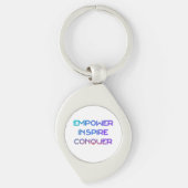 Porte-clés Empower Inspire Conquer (Devant)