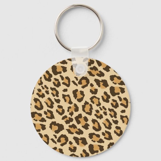 Porte-clés Empreinte de léopard (Recto)
