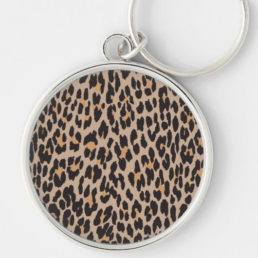 Porte-clés Empreinte de léopard, Spots de léopard, Leopard Br (Devant)