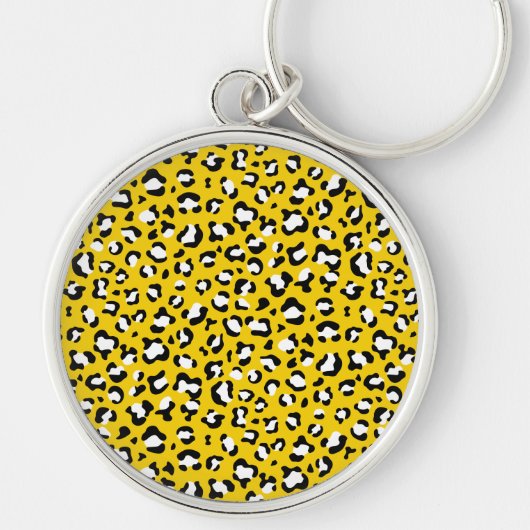 Porte-clés Empreinte de léopard, Spots de léopard, Leopard Ja (Devant)