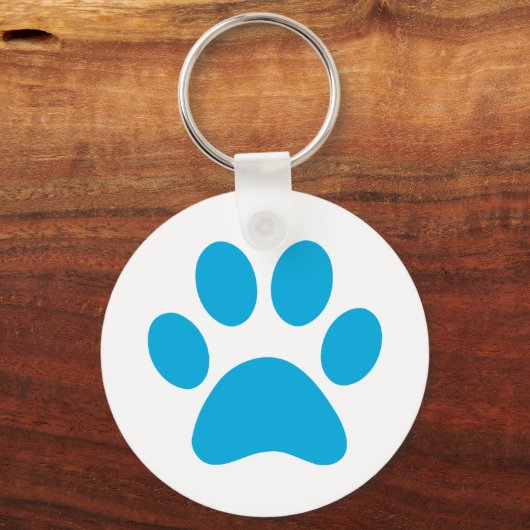 Porte-clés Empreinte de patte (Recto)