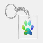 Porte-clés Empreinte de patte (Devant gauche)