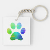 Porte-clés Empreinte de patte (Dos)