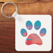 Porte-clés Empreinte de patte (Recto)