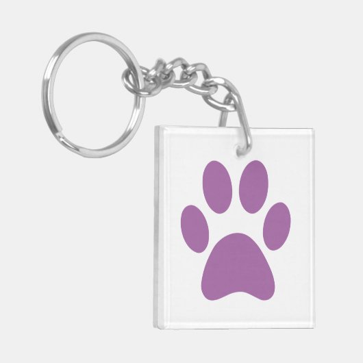 Porte-clés Empreinte de patte (Devant gauche)