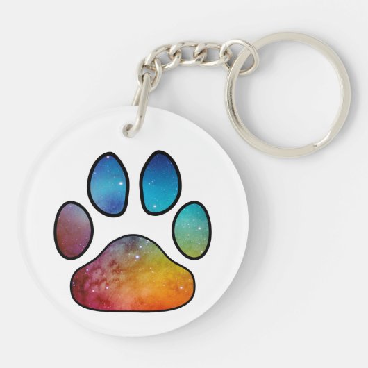 Porte-clés Empreinte de patte (Dos)
