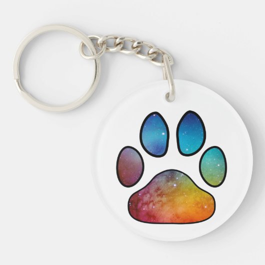 Porte-clés Empreinte de patte (Devant)