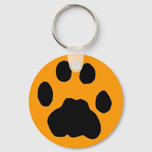 PORTE-CLÉS EMPREINTE DE PATTE DE COUGAR (Recto)